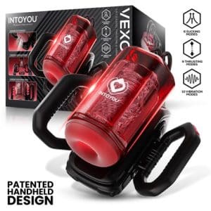 Masturbador Masculino Succion Empuje y Vibración-Intoyou-Vexor